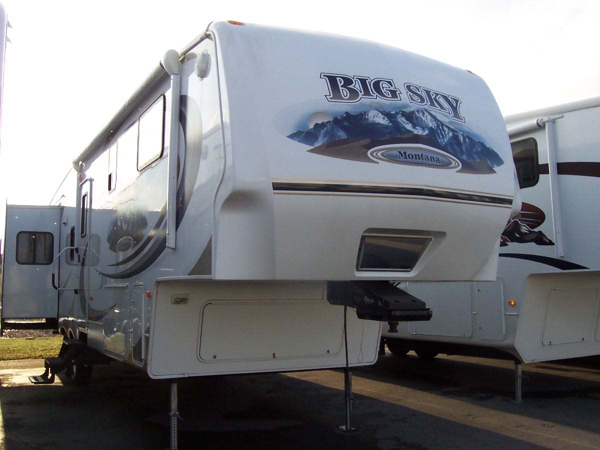 Used 2008 Keystone Big Sky 350RLQ Fifth Wheel For Sale